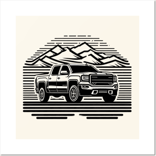 GMC Sierra Posters and Art